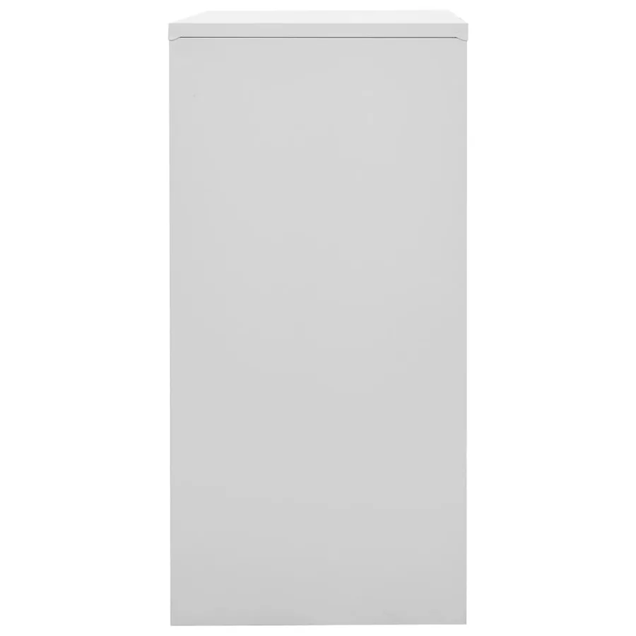 Armoires à casiers 2 pcs Gris clair et bleu 90x45x92,5 cm Acier - 4