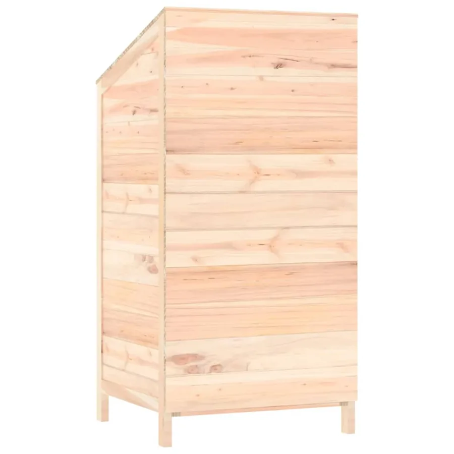 Remise de jardin 55x52x112 cm Bois de sapin solide - 6