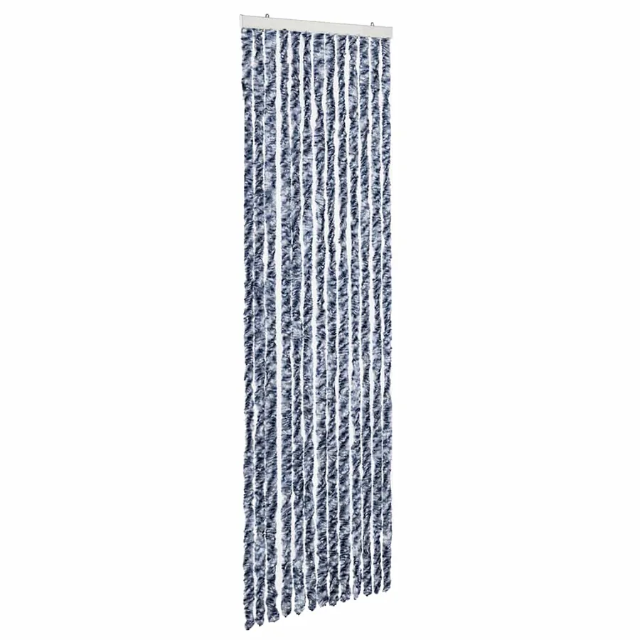 Moustiquaire Bleu et blanc 56x200 cm Chenille - 2
