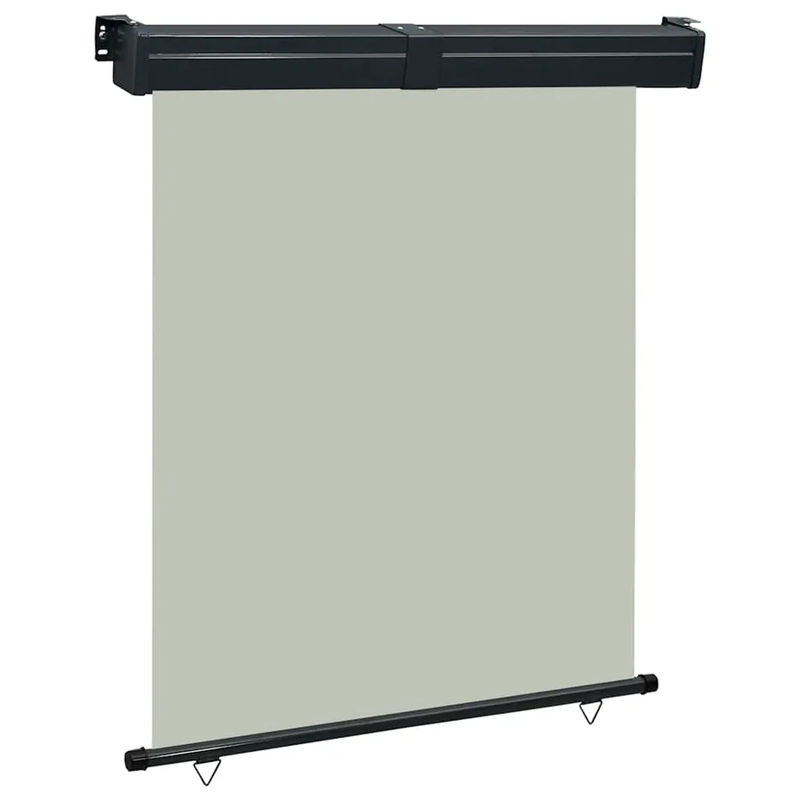 Auvent latéral de balcon 145x250 cm Gris