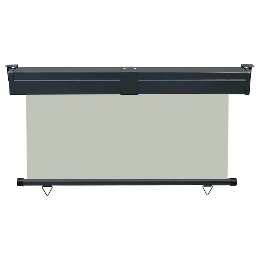 Auvent latéral de balcon 145x250 cm Gris - 4