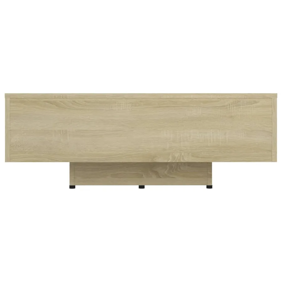 Table basse Chêne sonoma 85x55x31 cm Bois d'ingénierie - 3