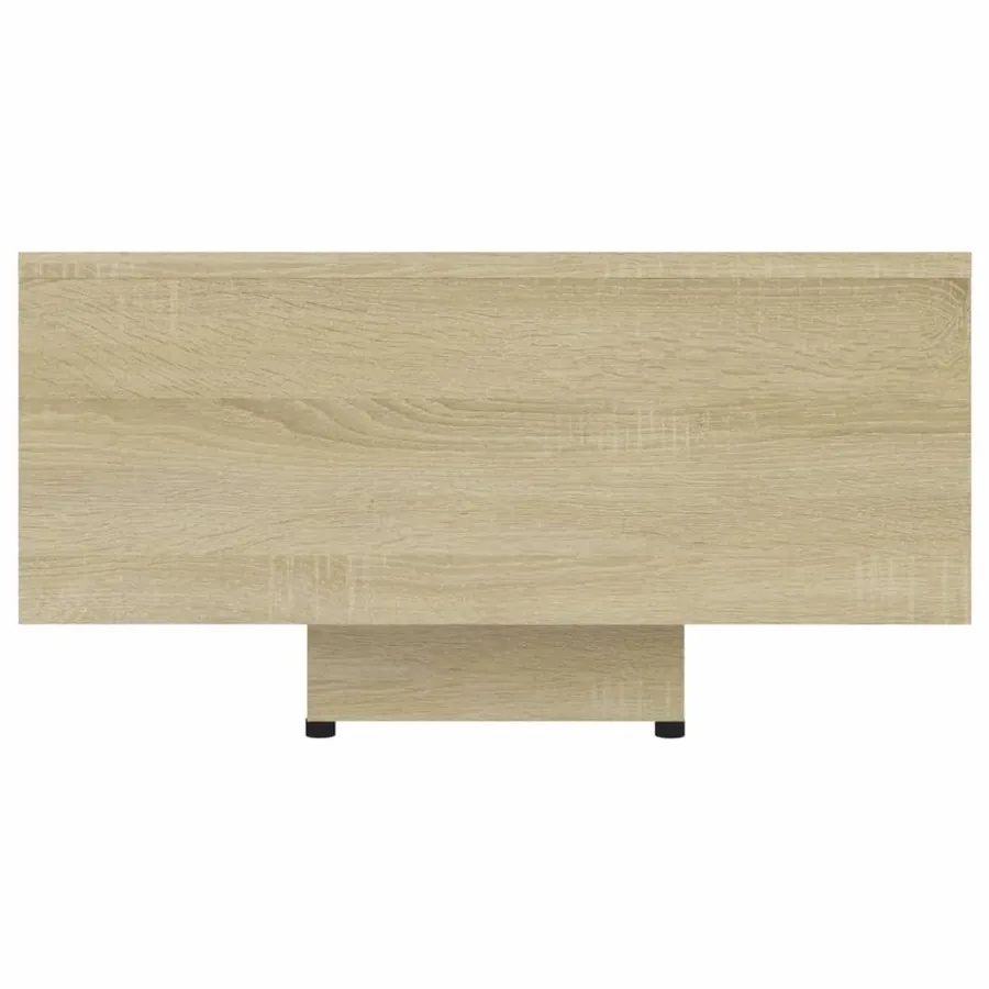 Table basse Chêne sonoma 85x55x31 cm Bois d'ingénierie - 4