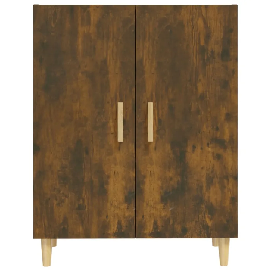 Buffet Chêne fumé 70x34x90 cm Bois d'ingénierie - 3