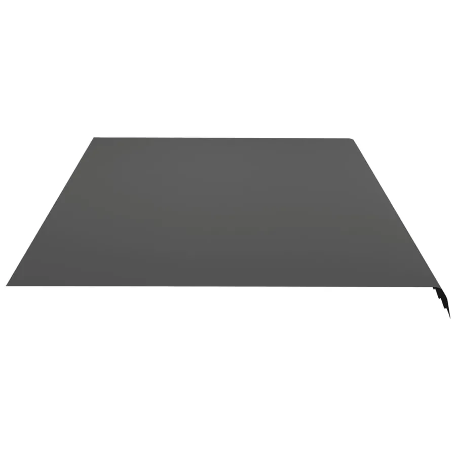Tissu de remplacement pour auvent anthracite 6x3,5 m polyester - 4