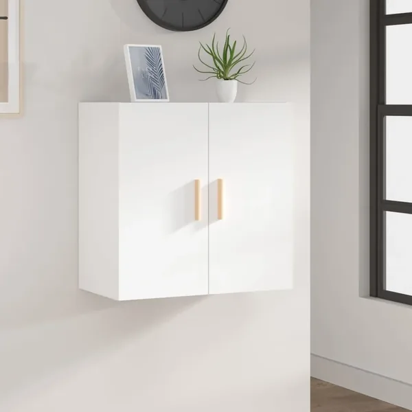 Armoire murale Blanc 60x30x60 cm Bois d'ingénierie