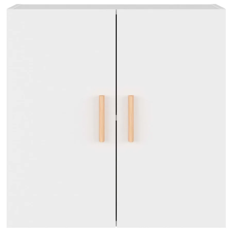 Armoire murale Blanc 60x30x60 cm Bois d'ingénierie - 5