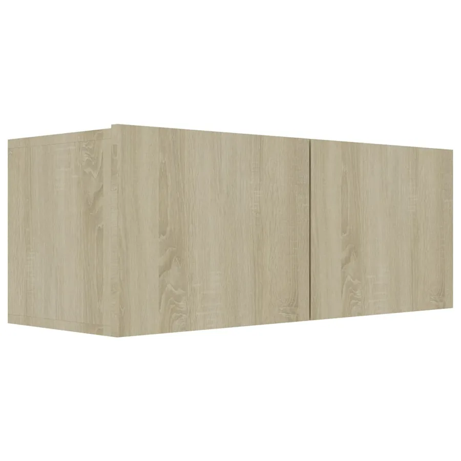 Meubles TV 3 pcs Chêne sonoma Bois d'ingénierie - 3