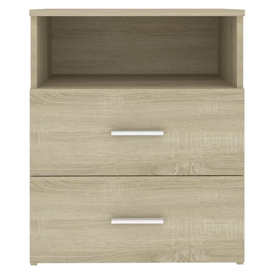 Table de chevet Chêne sonoma 50x32x60 cm - 5
