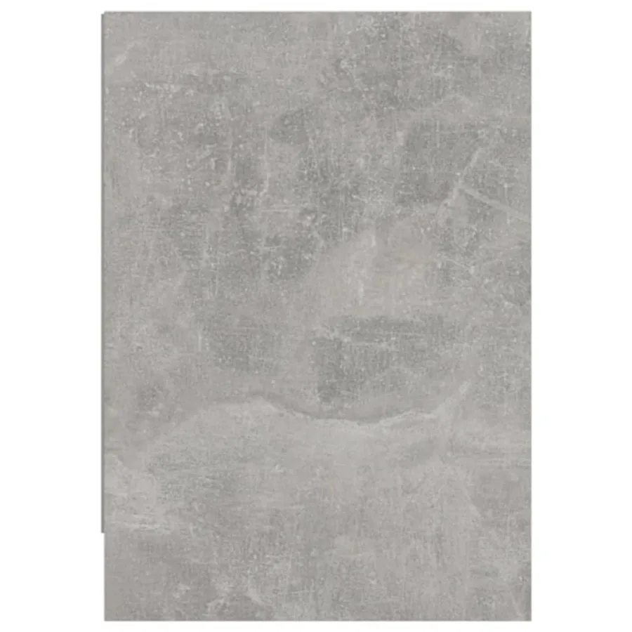 Meuble TV gris béton 146,5x35x50 cm bois d'ingénierie - 7