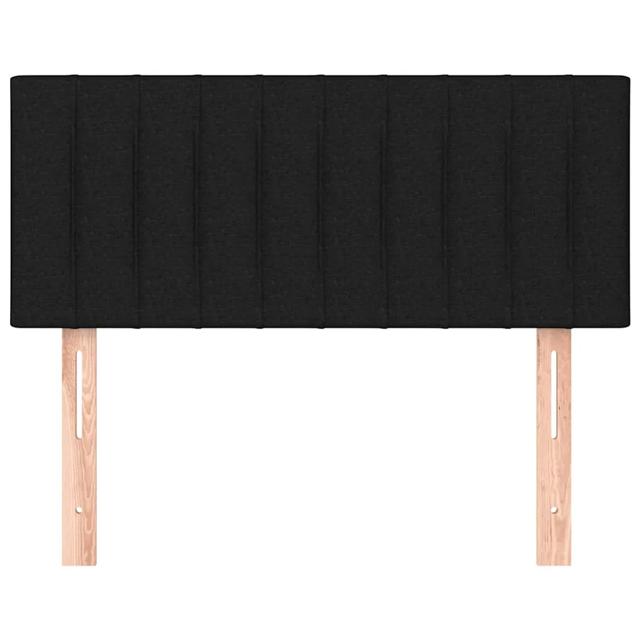 Tête de lit Noir 90x5x78/88 cm Tissu - 3