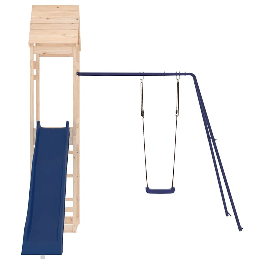 Aire de jeux d'extérieur bois de pin massif - 5
