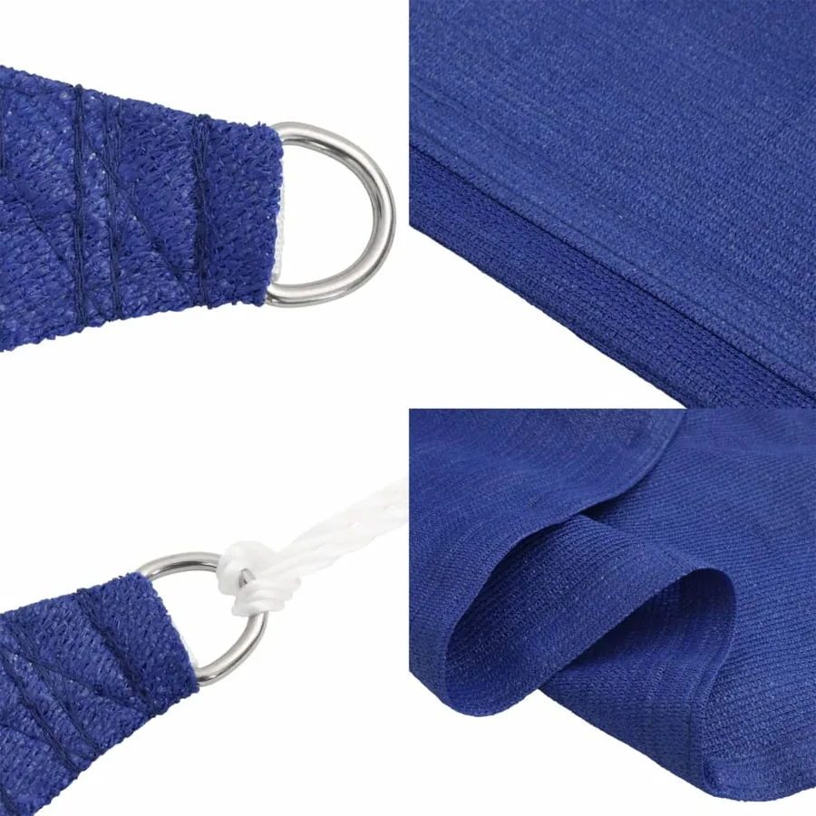 Voile d'ombrage 160 g/m² Bleu 2x4,5 m PEHD - 7