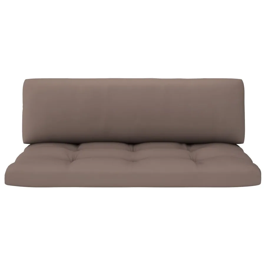 Canapé central palette de jardin marron miel bois pin imprégné - 5