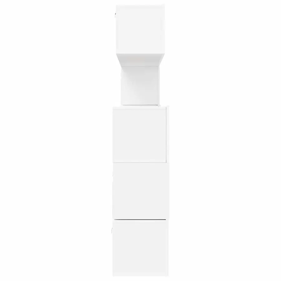 Ensemble de meubles TV 8 pcs Blanc Bois d'ingénierie - 8