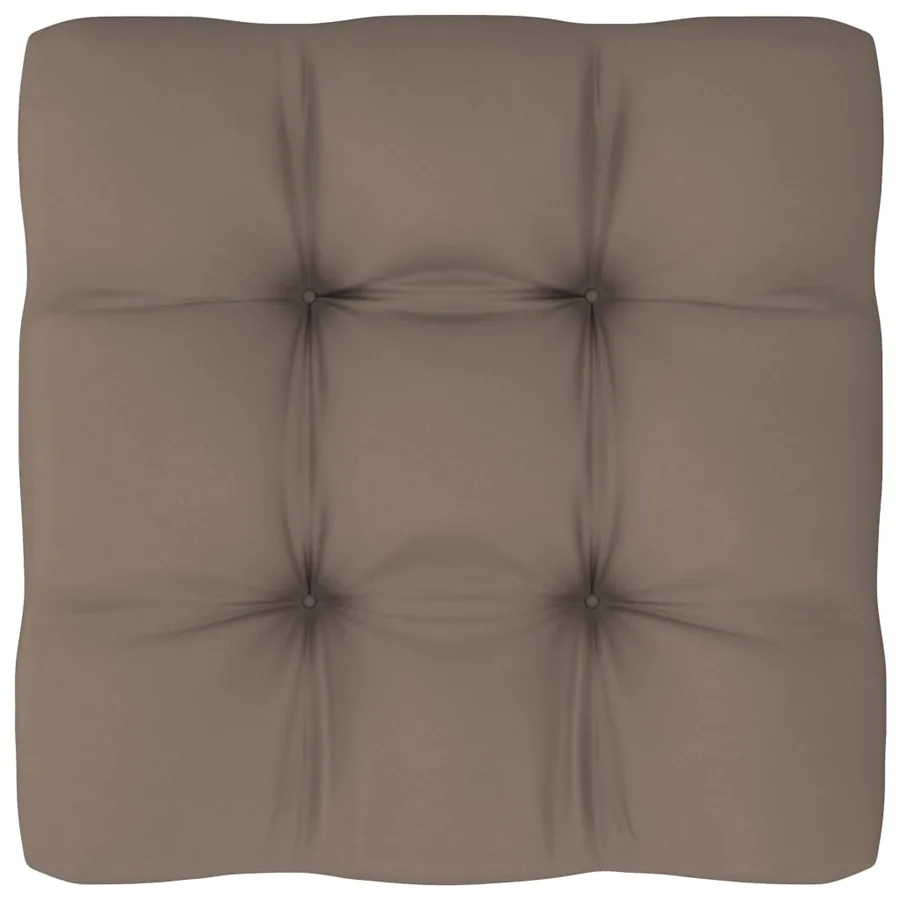 Pouf palette de jardin Bois de pin imprégné de gris - 6