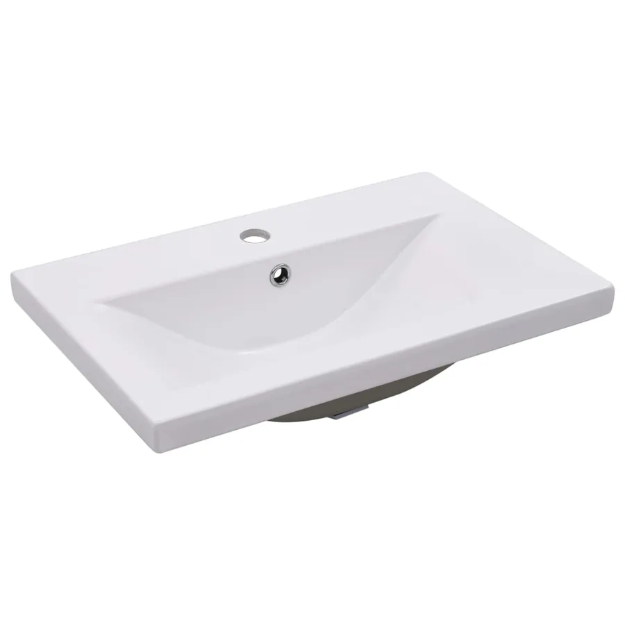 Ensemble de meubles de salle de bain Blanc Aggloméré - 13