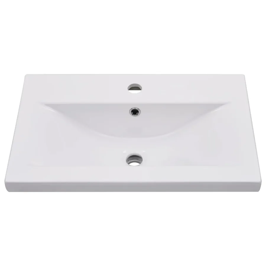 Ensemble de meubles de salle de bain Blanc Aggloméré - 13