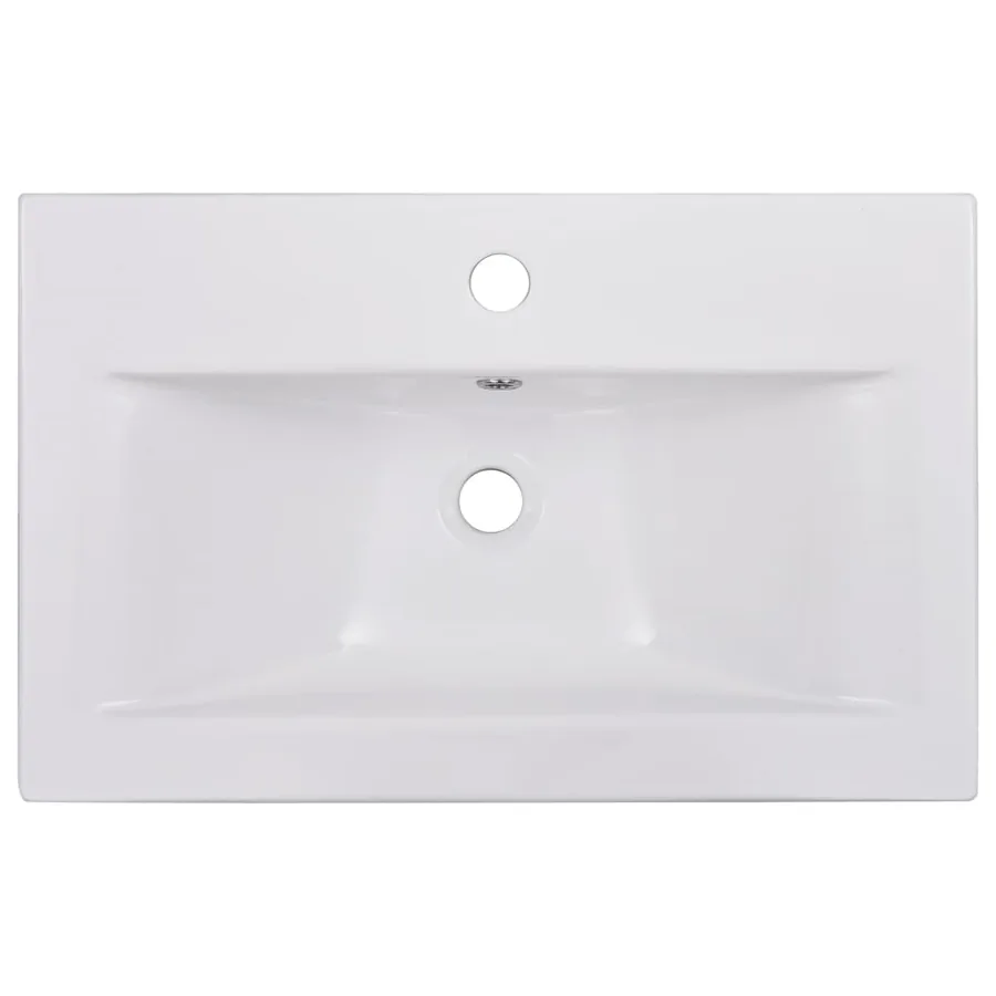 Ensemble de meubles de salle de bain Blanc Aggloméré - 14