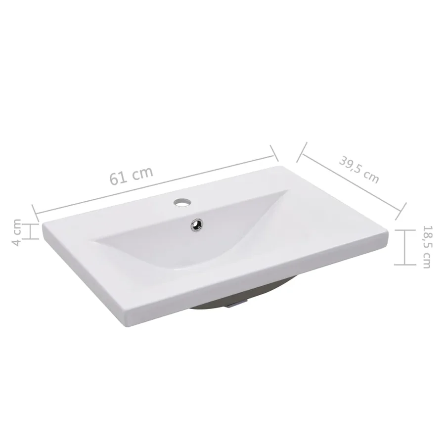 Ensemble de meubles de salle de bain Blanc Aggloméré - 20