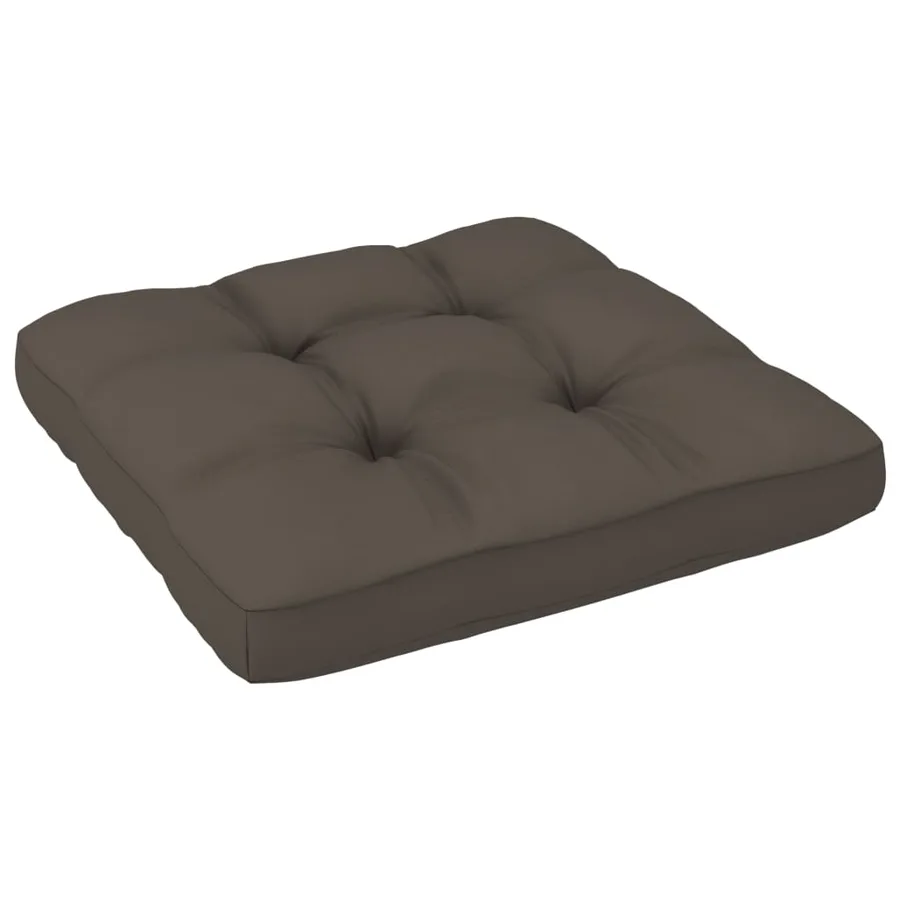 Pouf palette de jardin Bois de pin imprégné de blanc - 6