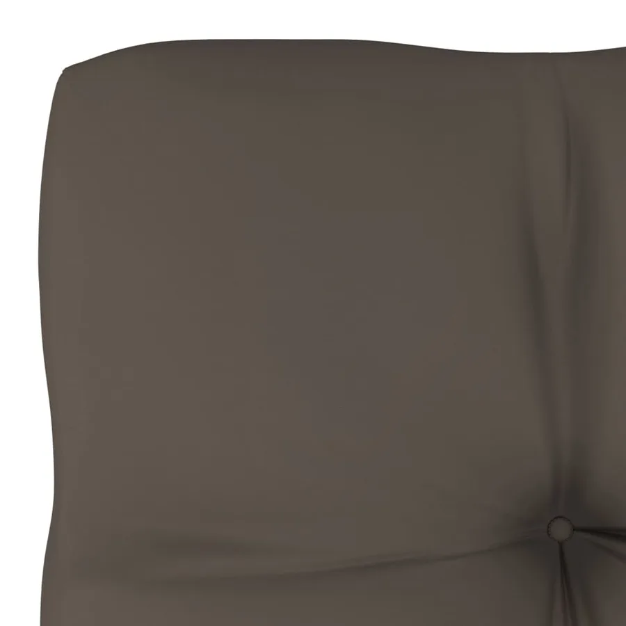 Pouf palette de jardin Bois de pin imprégné de blanc - 8
