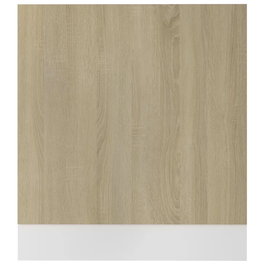 Panneau de lave-vaisselle "Lyon" Chêne Sonoma 59,5 x 3 x 67 cm Bois d'ingénierie - 4