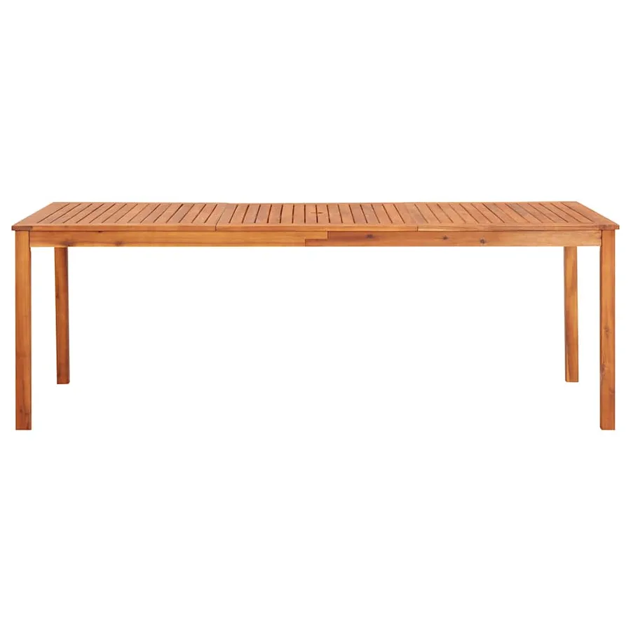 Ensemble à manger de jardin 7 pcs avec coussins Acacia solide - 4