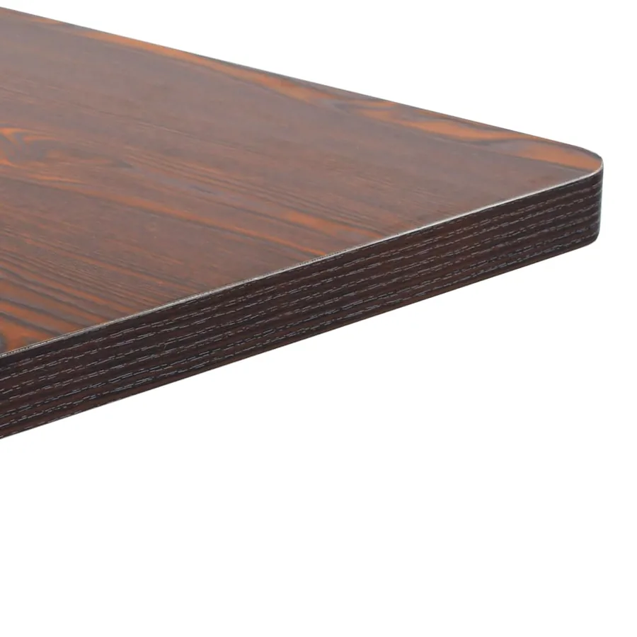 Table de bistro Marron foncé 60x60 cm MDF - 3