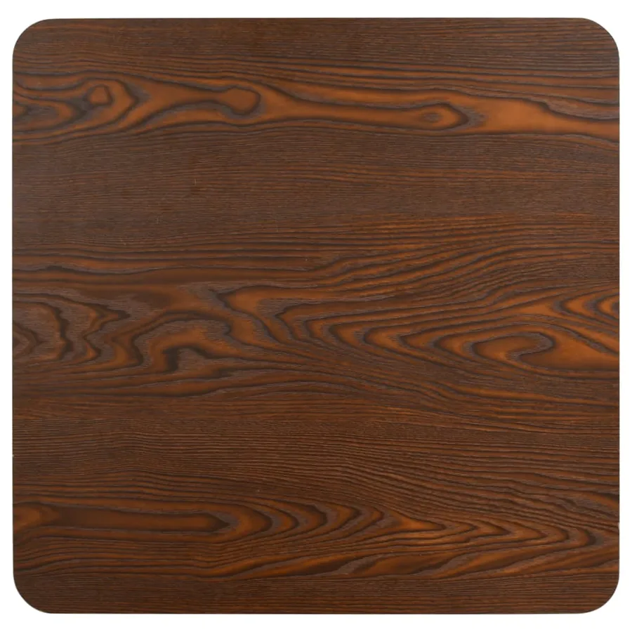 Table de bistro Marron foncé 60x60 cm MDF - 4