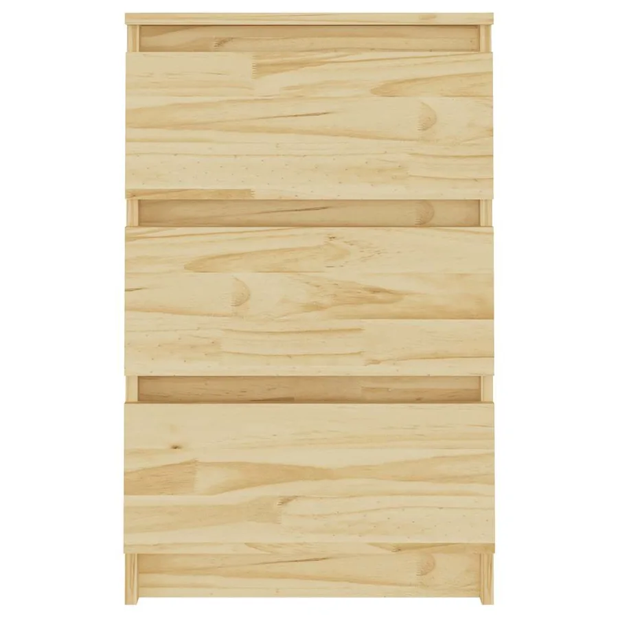Table de chevet 40x29,5x64 cm Bois de pin solide - 4