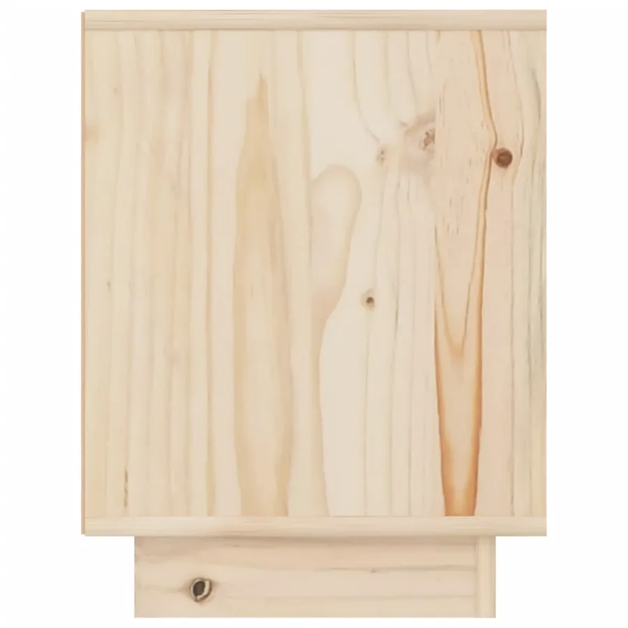 Tables de chevet 2 pcs 40x30x40 cm Bois de pin solide - 6