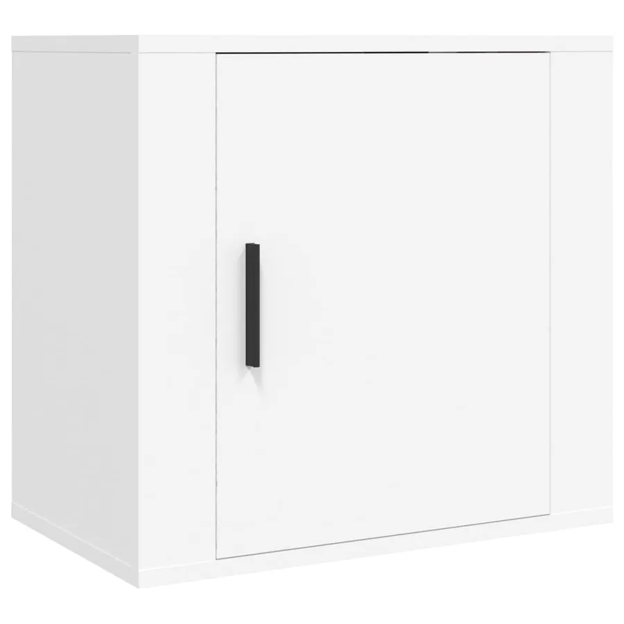 Tables de chevet murales 2 pcs Blanc 50x30x47 cm - 5