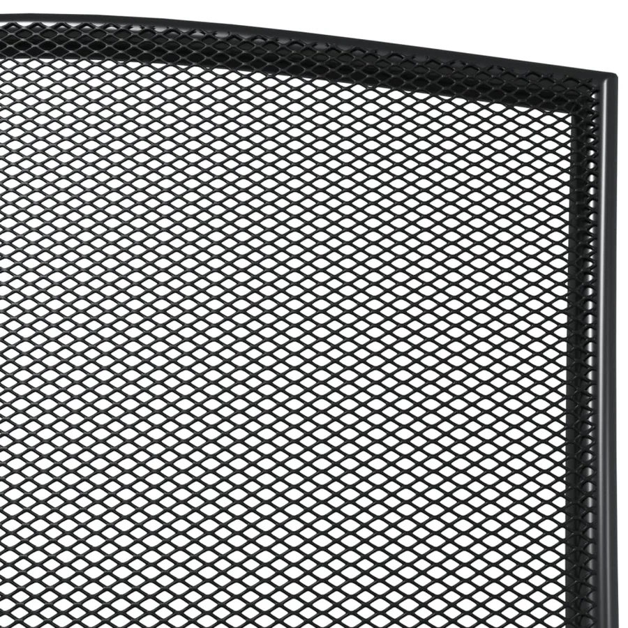Ensemble à manger de jardin 5 pcs anthracite acier - 6