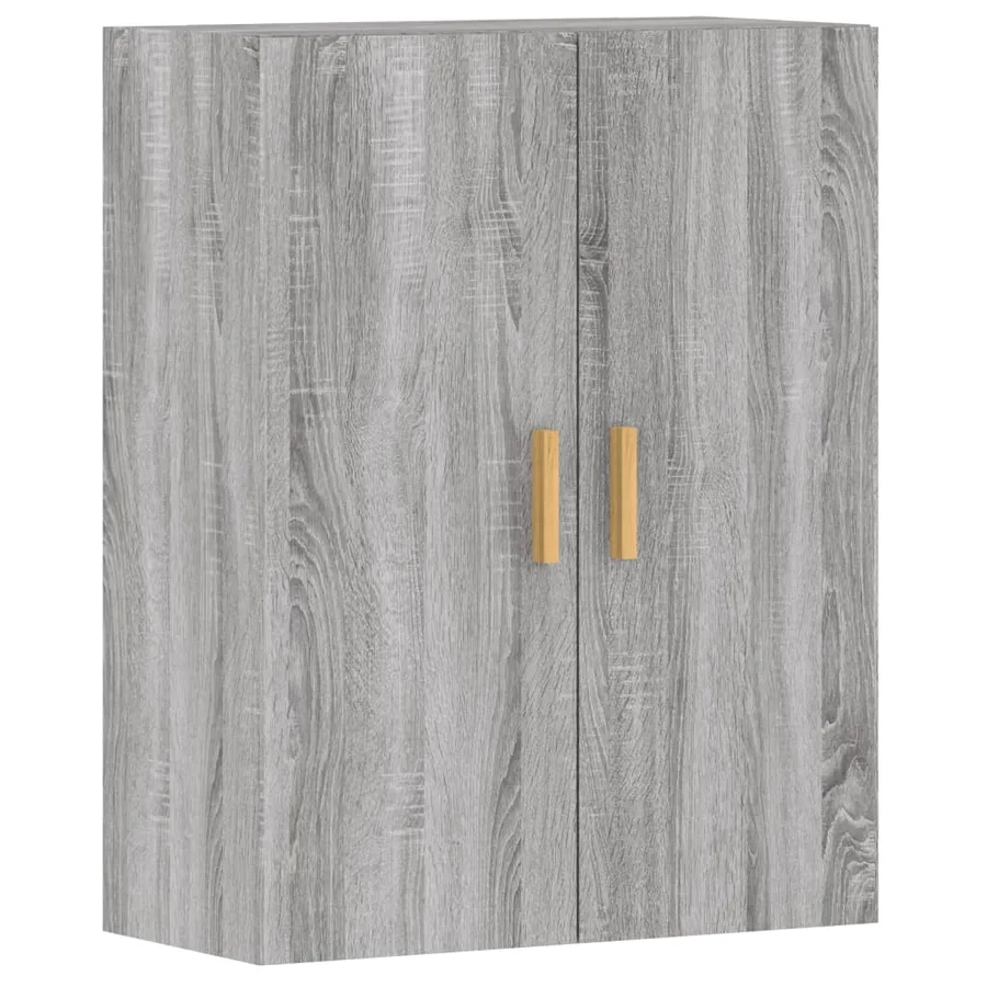 Armoires murales 2 pcs sonoma gris bois d'ingénierie - 6