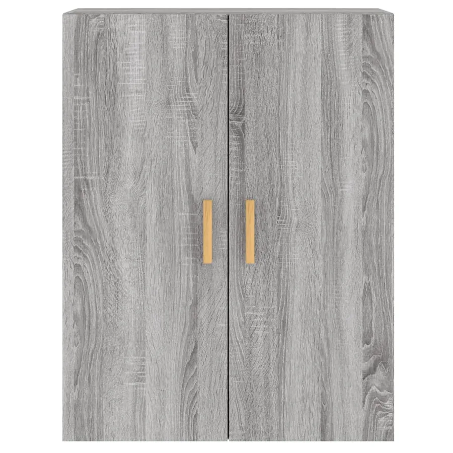 Armoires murales 2 pcs sonoma gris bois d'ingénierie - 7