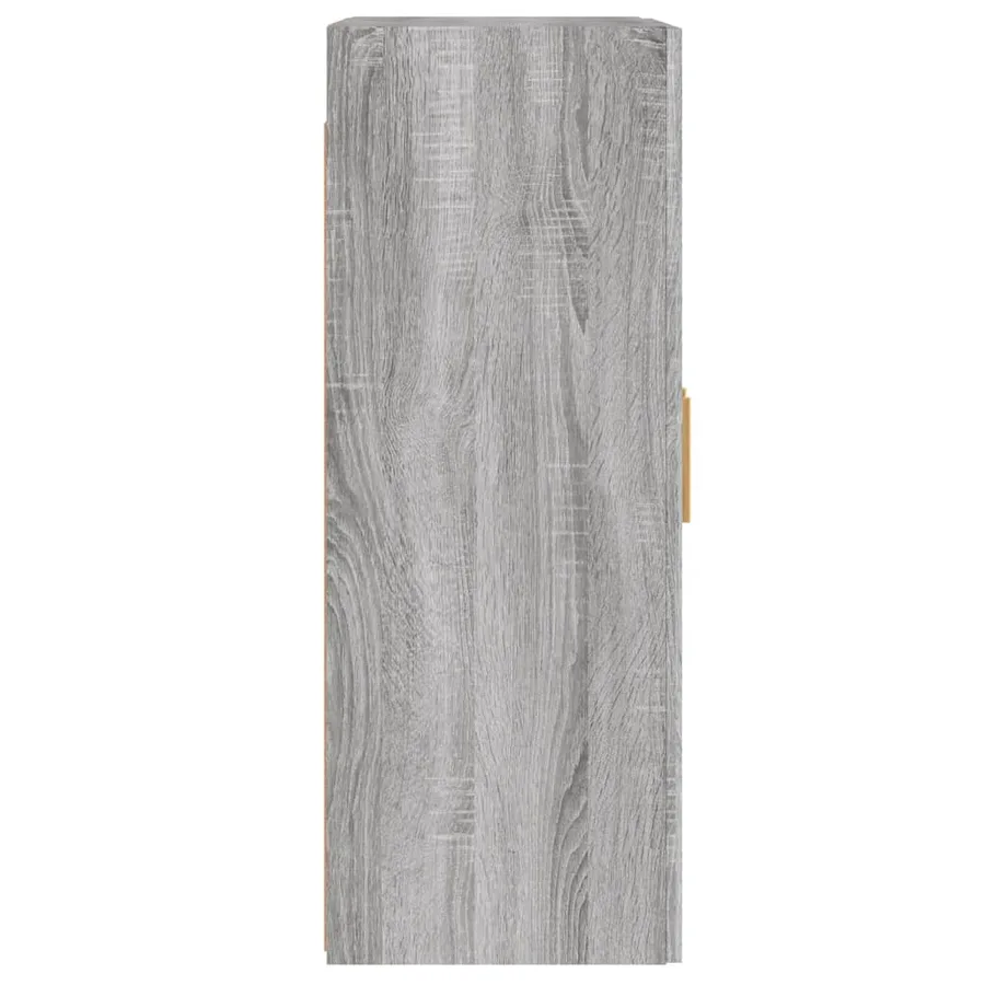 Armoires murales 2 pcs sonoma gris bois d'ingénierie - 8