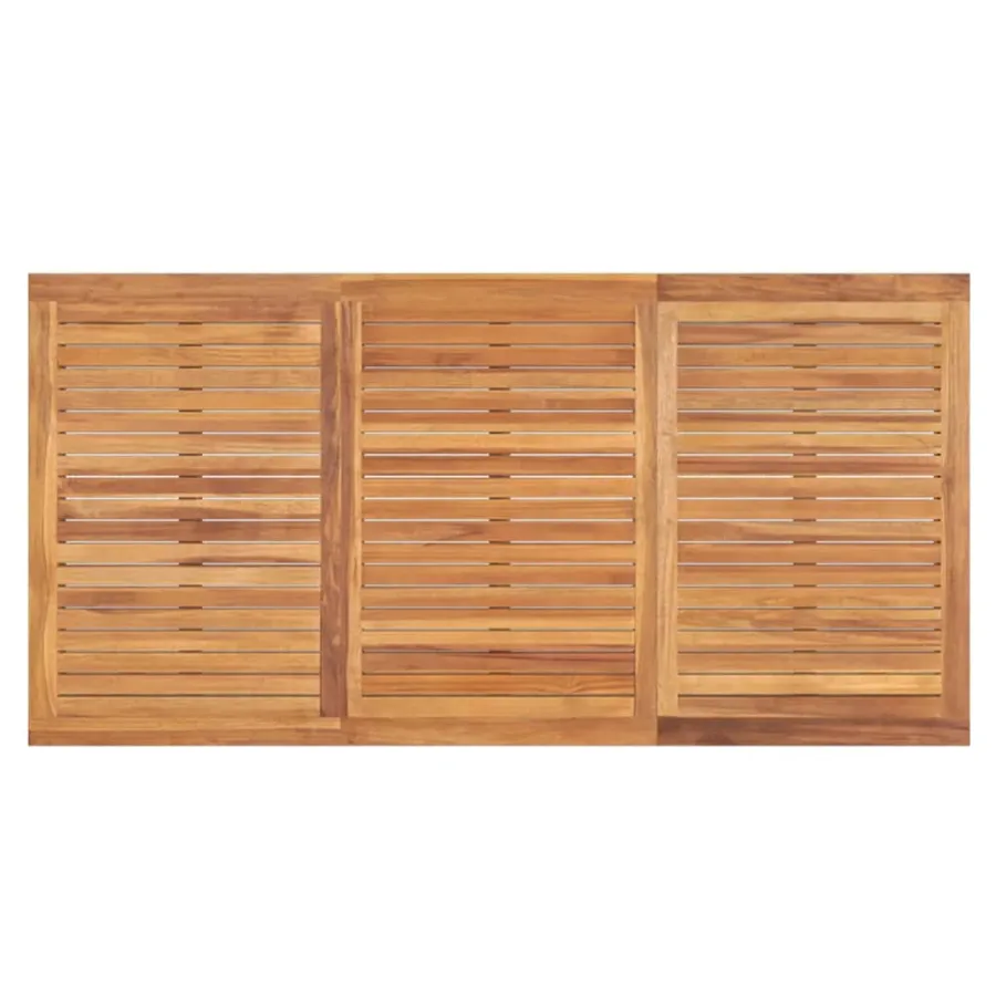 Ensemble à manger de jardin 3 pcs Bois de teck massif - 8