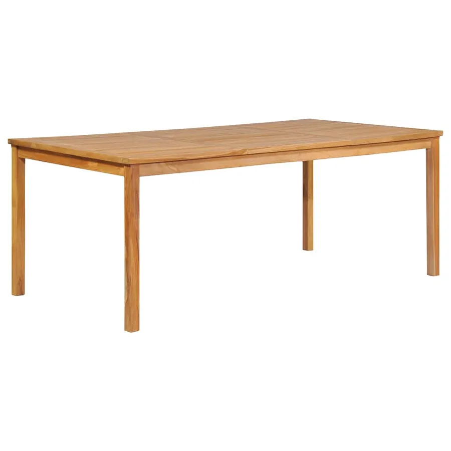 Ensemble à manger de jardin 7 pcs Bois de teck solide - 10