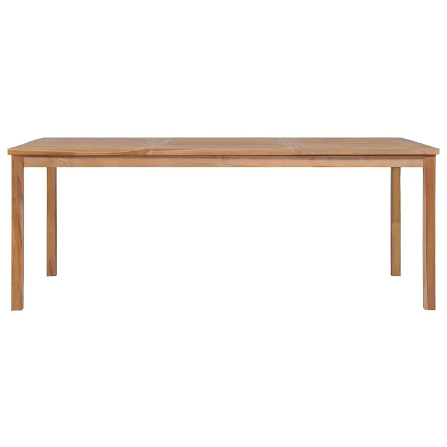 Ensemble à manger de jardin 7 pcs Bois de teck solide - 11