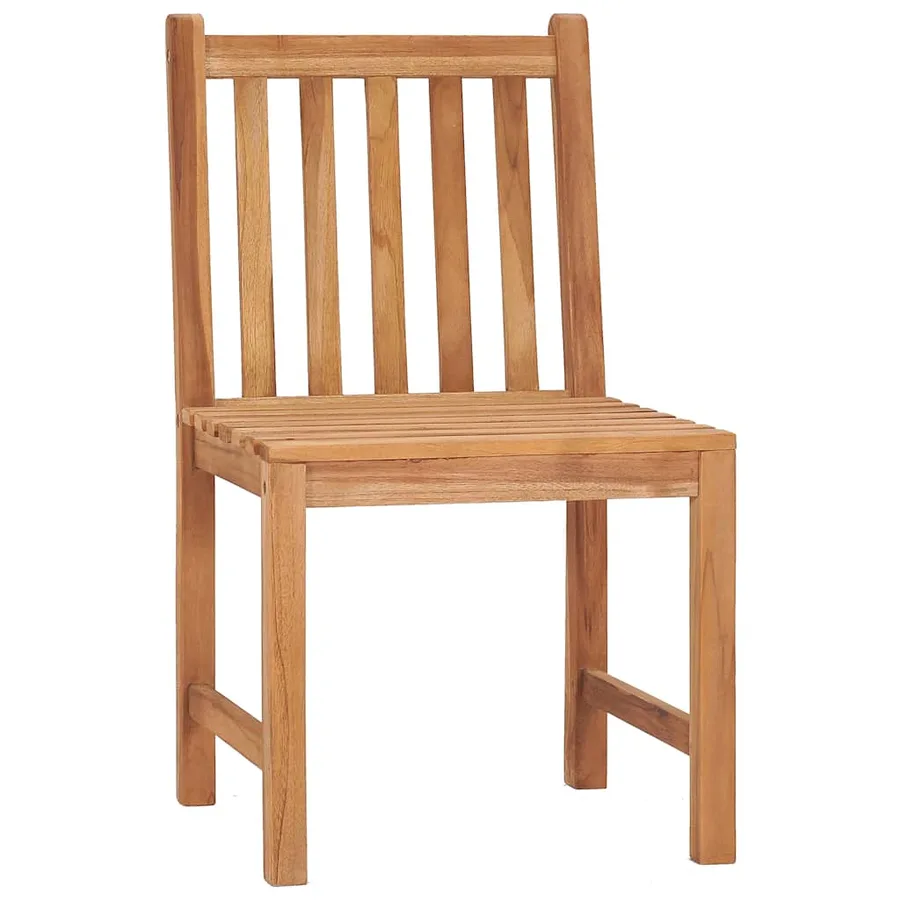 Ensemble à manger de jardin 7 pcs Bois de teck solide - 4