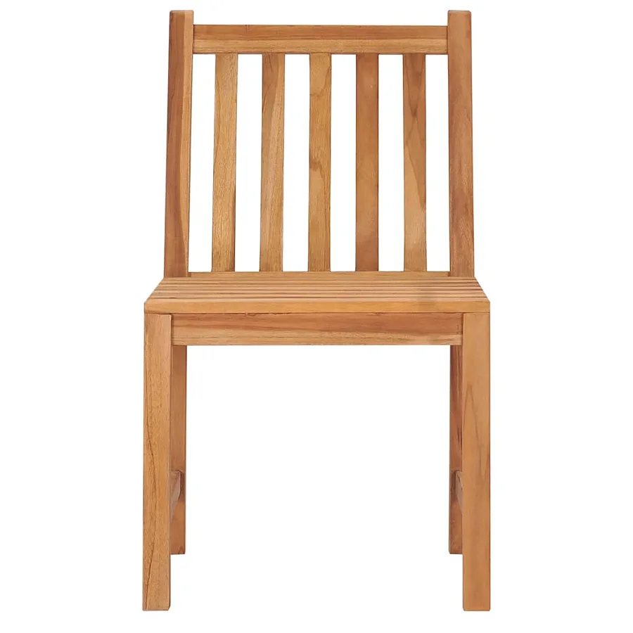 Ensemble à manger de jardin 7 pcs Bois de teck solide - 5