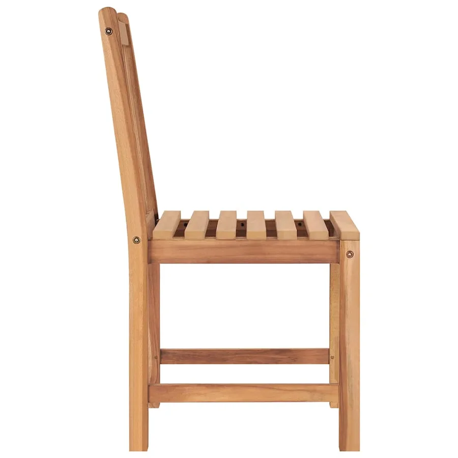 Ensemble à manger de jardin 7 pcs Bois de teck solide - 6