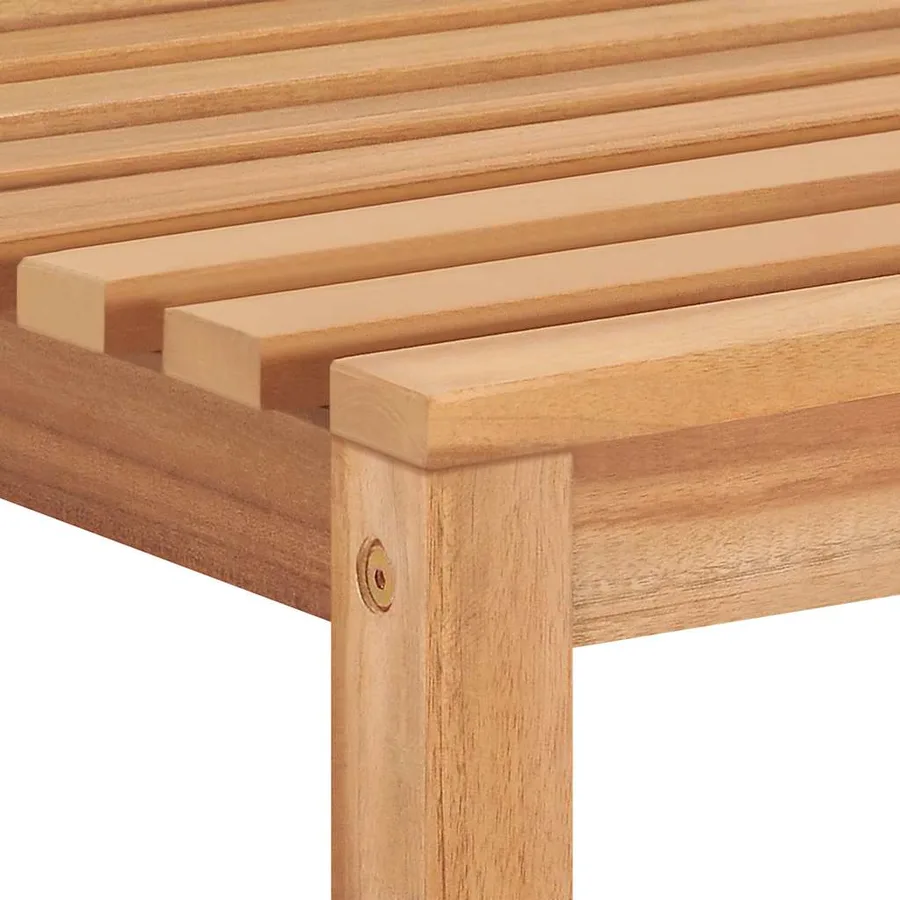 Ensemble à manger de jardin 7 pcs Bois de teck solide - 9