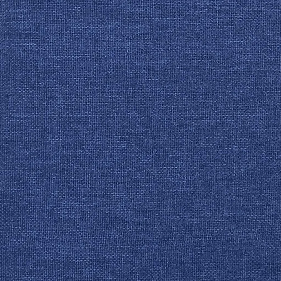 Chaise de jeu de massage avec repose-pied Noir et bleu Tissu - 14