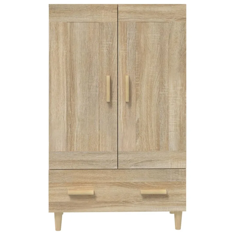 Buffet haut Chêne sonoma 70x31x115 cm Bois d'ingénierie - 6