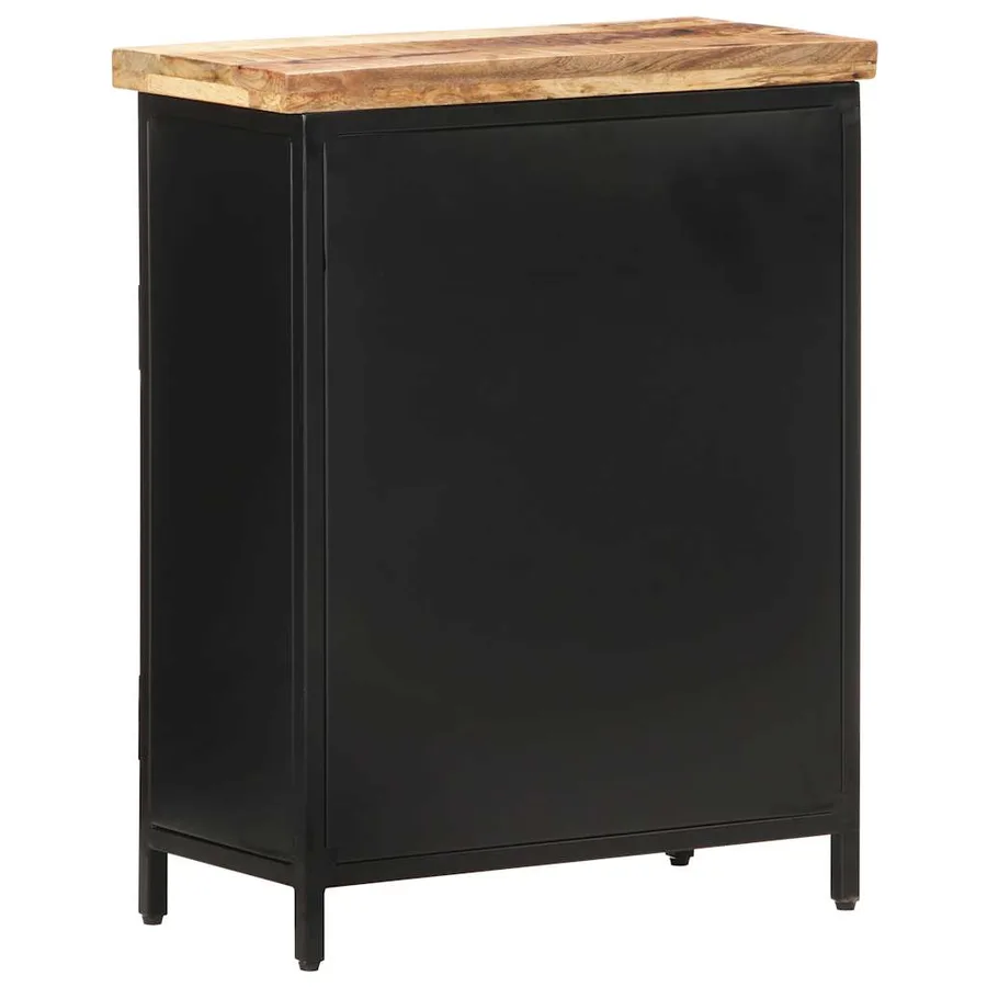 Buffet 60x30x76 cm Bois de manguier brut - 4