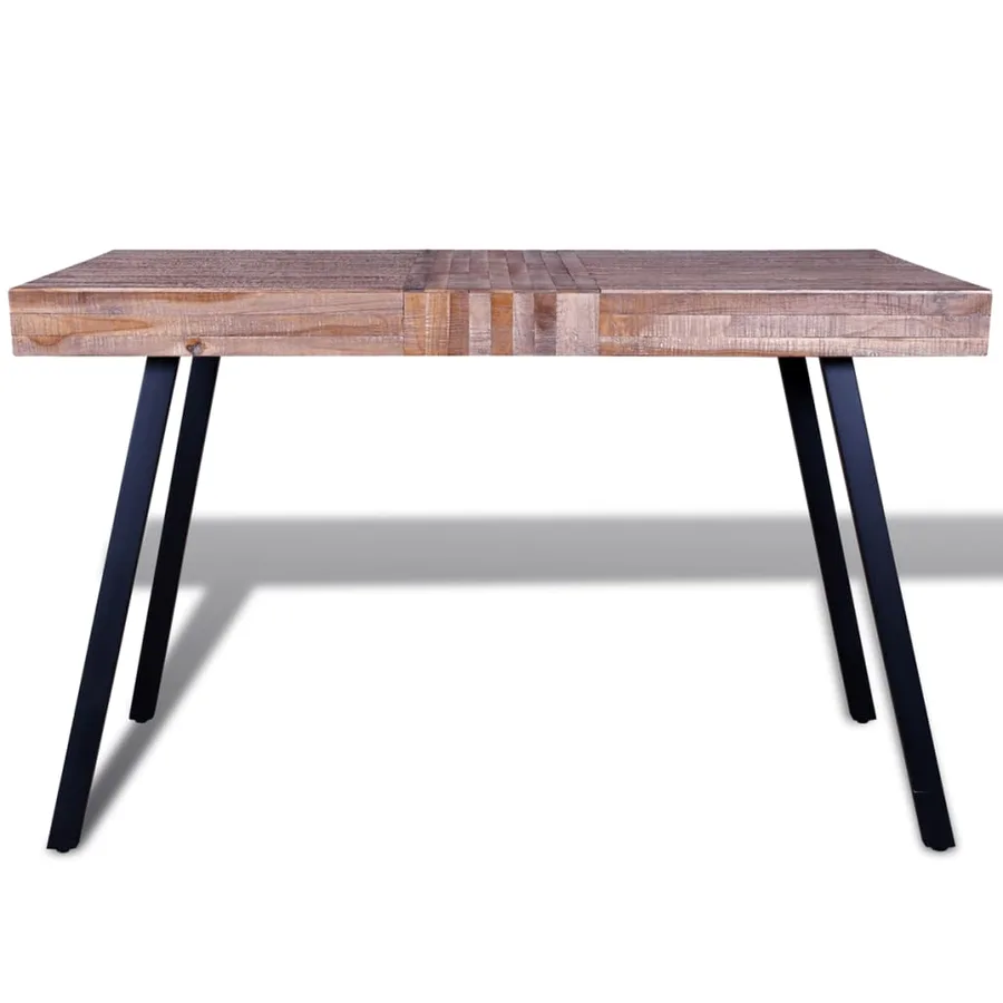 Table Teck recyclé - 5