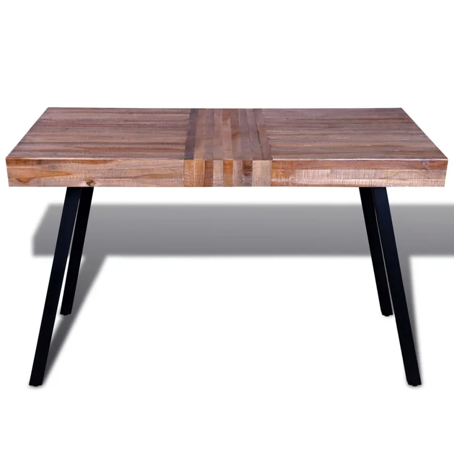 Table Teck recyclé - 6
