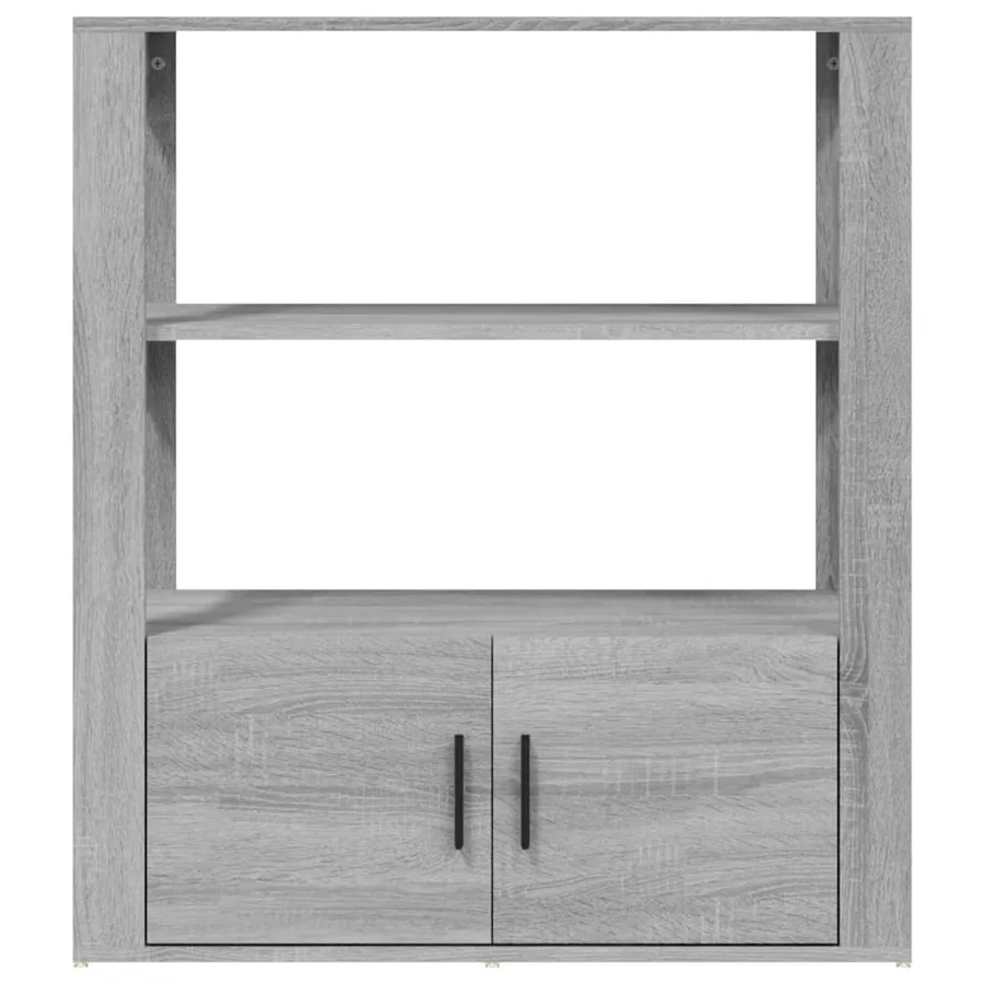 Buffet Sonoma gris 80x30x90 cm Bois d'ingénierie - 7